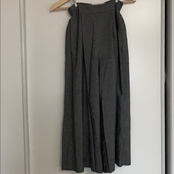 Zara Skirt Pants Gray Silver XS - Picture 1 of 7
